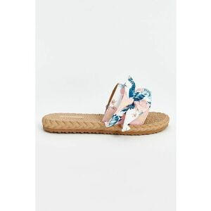 Papuci cu model floral imagine