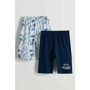 Set de pantaloni scurti de pijama cu impriemeu - 2 Perechi imagine