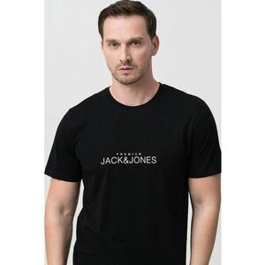 Tricou de bumbac cu decolteu la baza gatului imagine