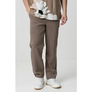 Pantaloni drepti cu snur imagine