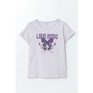 Tricou din bumbac cu imprimeu grafic imagine