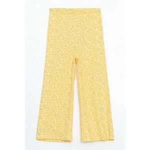 Pantaloni cu croiala ampla si talie elastica imagine