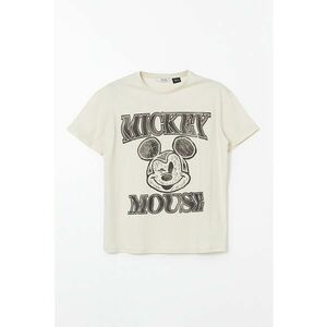 Tricou din bumbac cu imprimeu cu Mickey Mouse imagine