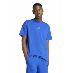Tricou de bumbac cu decolteu la baza gatului imagine
