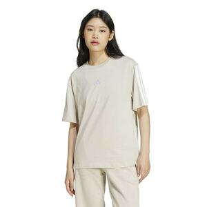 Tricou de bumbac cu decolteu la baza gatului imagine