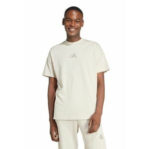 Tricou de bumbac cu decolteu la baza gatului imagine