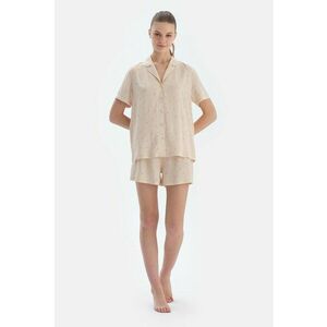 Pantaloni scurti relaxed fit cu model floral imagine