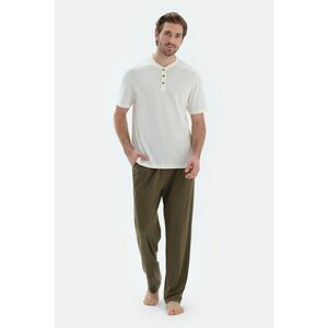 Pijama din amestec de lyocell cu snur imagine