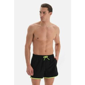 Pantaloni scurti de baie cu snur si buzunare laterale imagine