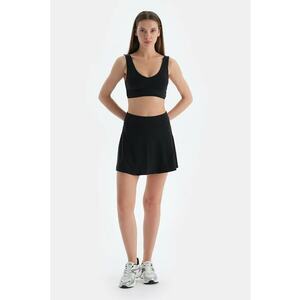 Fusta-pantalon scurta cu talie medie imagine