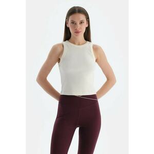 Top striat cu croiala slim-fit imagine