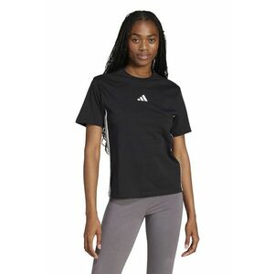 Tricou din bumbac cu decolteu la baza gatului imagine