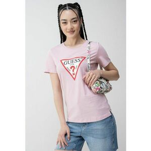 Tricou din bumbac cu imprimeu logo imagine