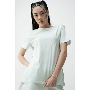 Tricou de bumbac cu imprimeu logo pentru antrenament imagine