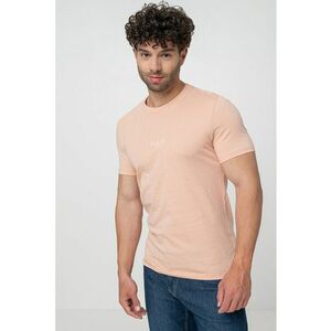 Tricou slim fit cu decolteu la baza gatului imagine