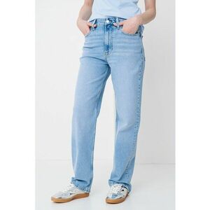 Blugi relaxed fit cu talie medie imagine