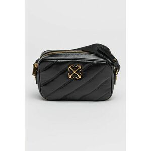 Geanta crossbody de piele cu aspect matlasat imagine