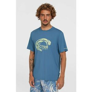 Tricou cu imprimeu si decolteu la baza gatului imagine