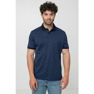 Tricou polo regular fit de bumbac imagine