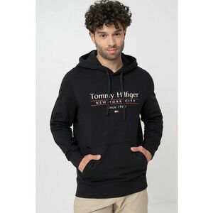 Hanorac de bumbac organic cu imprimeu logo imagine