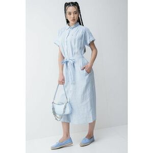 Rochie-camasa de in cu maneci scurte imagine