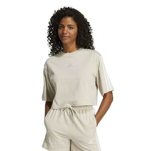 Tricou crop lejer cu logo imagine