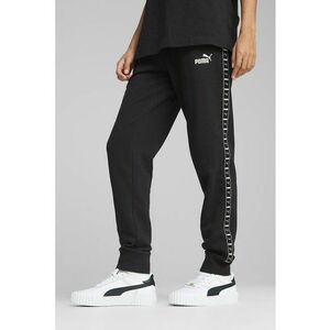 Pantaloni de trening cu croiala conica si talie elastica imagine