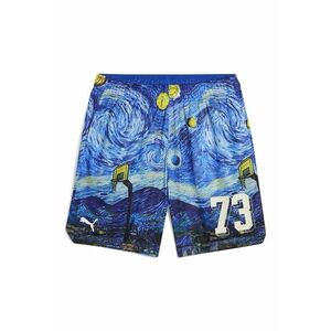 Pantaloni scurti sport cu imprimeu - pentru baschet imagine