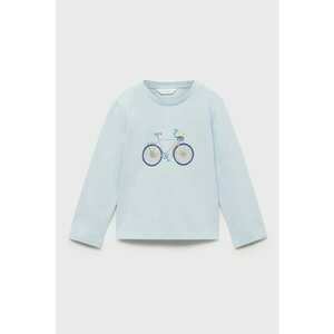 Bluza de bumbac cu imprimeu grafic imagine
