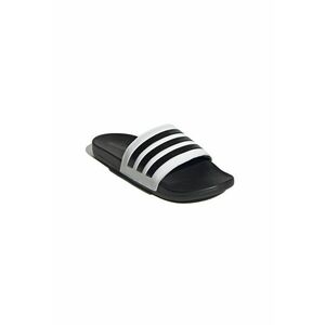 Papuci Adilette Comfort - Sintetic - Negru-Alb imagine