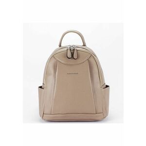 Rucsac bej taupe casual 8008 119 17229 imagine
