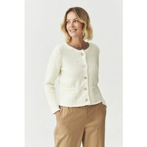 Cardigan din bumbac cu decolteu la baza gatului imagine