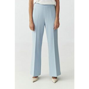 Pantaloni drepti cu fermoar lateral imagine