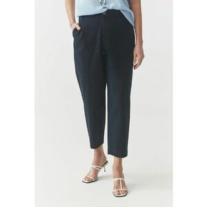 Pantaloni drepti cu model uni imagine