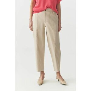 Pantaloni drepti cu model uni imagine