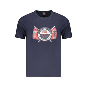 Tricou barbati cu logo - din bumbac - Regular fit imagine