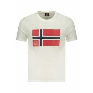 Tricou barbati - cu logo - din bumbac - Regular fit imagine