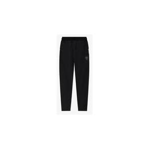 Pantaloni sport barbati Emporio Armani - negru - poliester-bumbac imagine