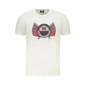 Tricou barbati cu logo - din bumbac - Regular fit imagine
