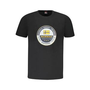 Tricou barbati - din bumbac - Regular fit - Negru imagine