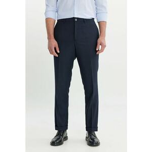 Pantaloni conici cu talie medie imagine