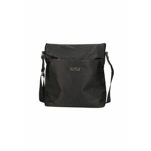 Geanta crossbody cu logo discret - Negru imagine