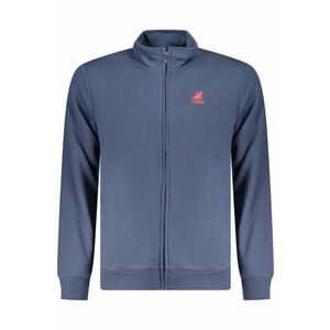 Hanorac barbati cu fermoar si logo brodat - regular fit - U.S. Grand POLO imagine