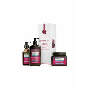 Set trio cu Cheratina - pentru regenerarea si fortifierea parului - 1000 ml imagine