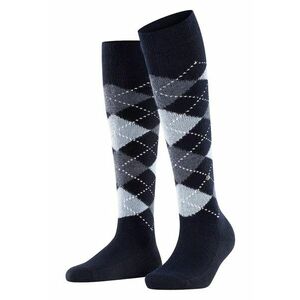 Sosete lungi pana la genunchi cu model argyle imagine