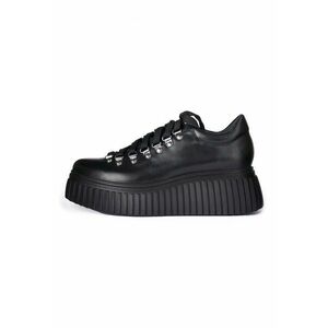 Pantofi wedge de piele Kim imagine