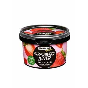 Scrub pentru corp hidratant Yummy Strawberry Letter - 360 g imagine
