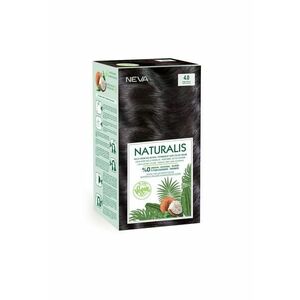 Vopsea de par vegana fara amoniac - Saten Intens 4.0 - Naturalis - 150 ml imagine
