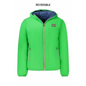 Geaca barbati din doua piese - cu 2 buzunare exterioare - cu gluga - logo - Norvegia imagine
