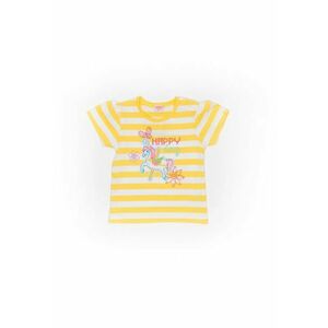 Tricou galben fete - JTYJ1212 - 80 cm - Galben imagine